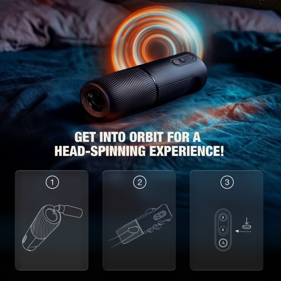 Arcwave Orbit Rotating Stroker with Speed Control