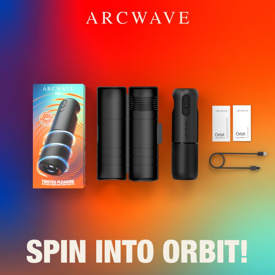Arcwave Orbit Rotating Stroker with Speed Control
