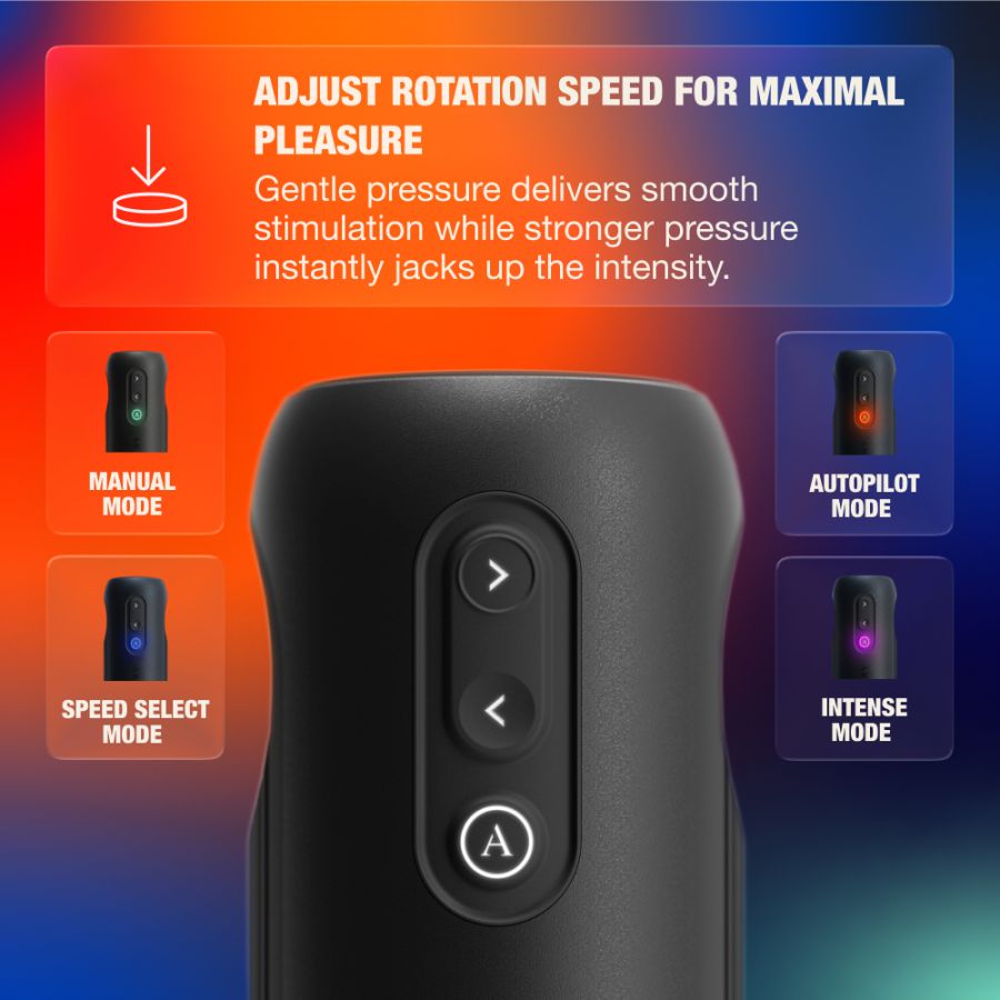 Arcwave Orbit Rotating Stroker with Speed Control