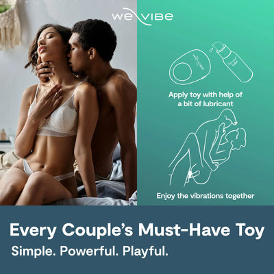 We-Vibe Pivot 2 Vibrating Silicone Rechargeable Couples Ring