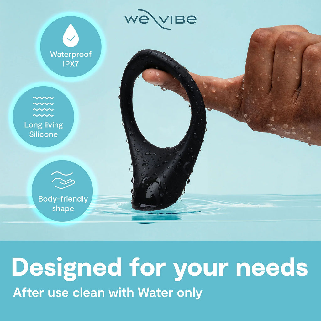 We-Vibe Verge 2 Vibrating Silicone Cock Ring We-Vibe Verge 2 Vibrating Silicone Cock Ring