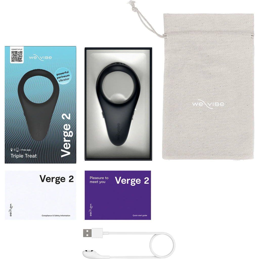 We-Vibe Verge 2 Vibrating Silicone Cock Ring