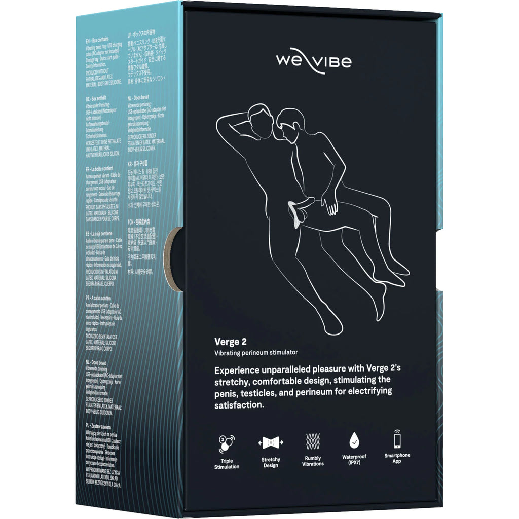 We-Vibe Verge 2 Vibrating Silicone Cock Ring We-Vibe Verge 2 Vibrating Silicone Cock Ring