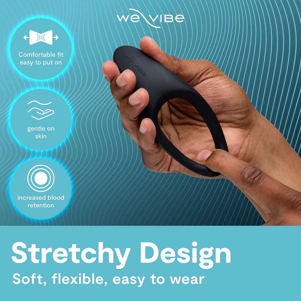 We-Vibe Verge 2 Vibrating Silicone Cock Ring We-Vibe Verge 2 Vibrating Silicone Cock Ring