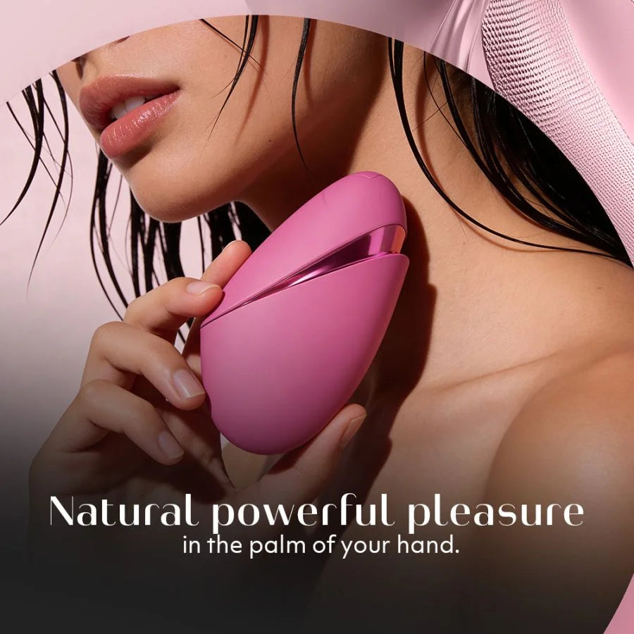 Womanizer Next Liberty Compact Clitoral Stimulator in Vibrant Pink