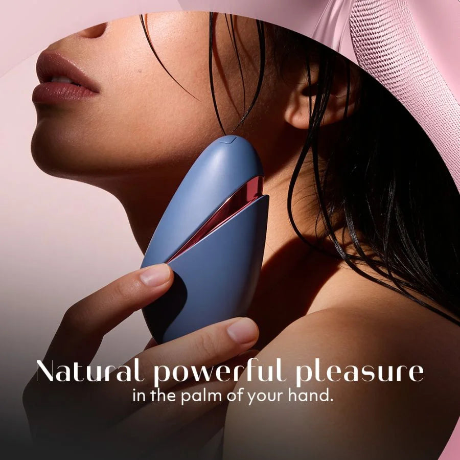 Womanizer Next Liberty Compact Clitoral Stimulator in Blue