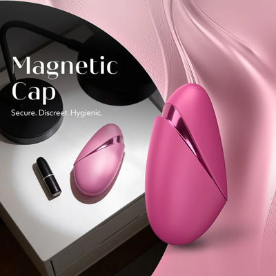 Womanizer Next Liberty Compact Clitoral Stimulator in Vibrant Pink