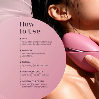 Womanizer Next Liberty Compact Clitoral Stimulator in Vibrant Pink