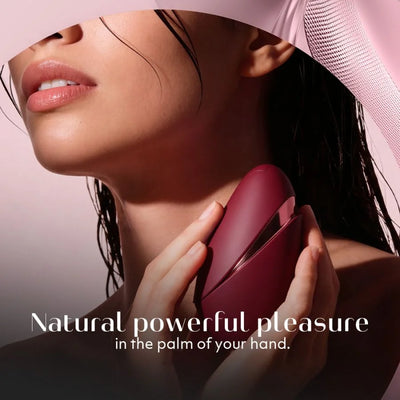 Womanizer Next Liberty Compact Clitoral Stimulator in Bordeaux