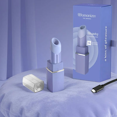 Womanizer Beauty Travel-Friendly Clitoral Stimulator in Lilac