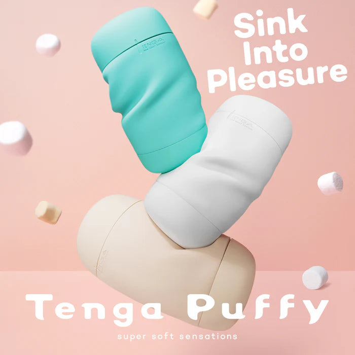 Tenga Puffy Mint Green Masturbator Stroker