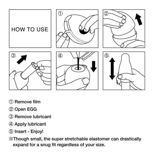 Tenga Egg Combo Masturbation Sleeve