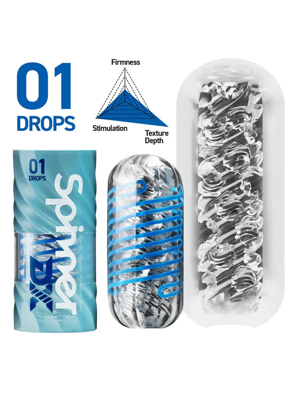 Tenga Spinner DX Masturbator 01 Drops