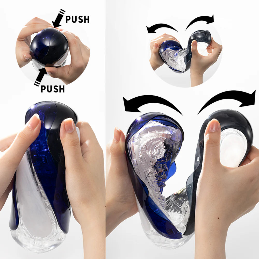 Tenga Flip 360 Masturbator in Midnight Purple