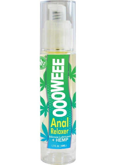 Ooowee Anal Relaxer Silicone Lubricant w/Hemp Seed Oil - 1.7 oz