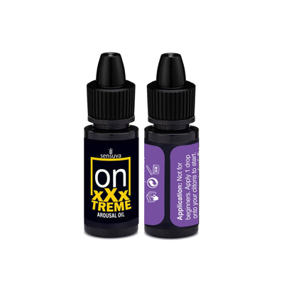 Sensuva On xXxTreme Arousal Oil for Her with Antidote Oil