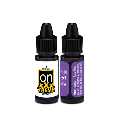 Sensuva On xXxTreme Arousal Oil for Her with Antidote Oil