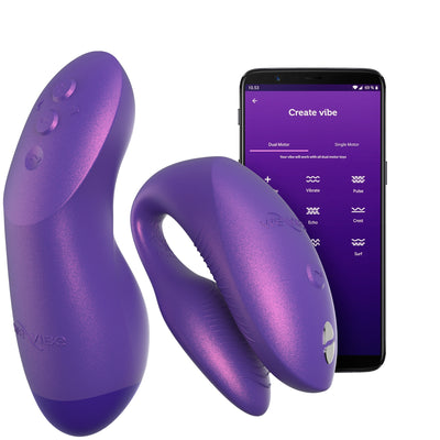 Chorus Pro Couples Vibrator by We-Vibe in Future Dusk Purple