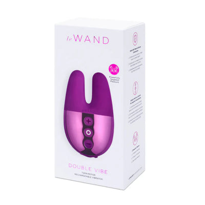 Le Wand Double Vibe in Dark Cherry