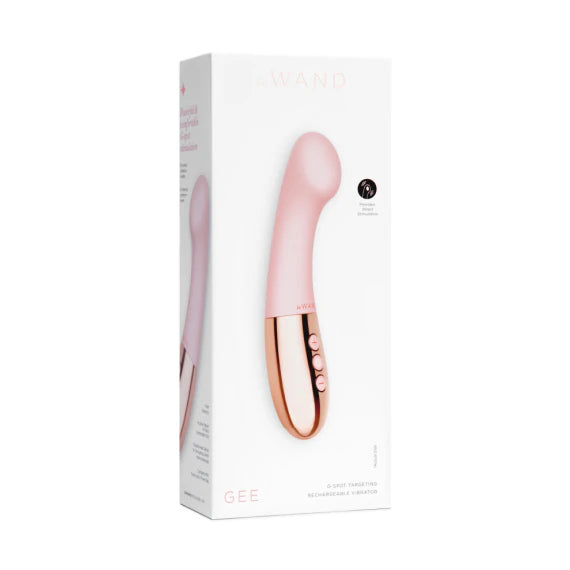 Le Wand Gee G-Spot Vibe in Rose Gold