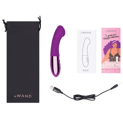 Le Wand Gee G-Spot Vibe in Dark Cherry