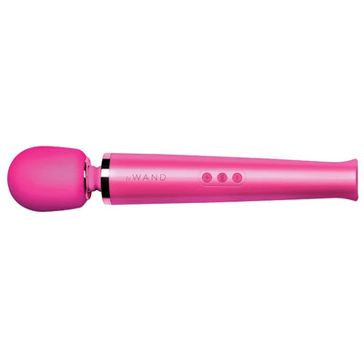 Le Wand Rechargeable Massage Wand Vibrator in Magenta