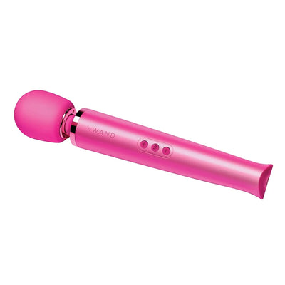 Le Wand Rechargeable Massage Wand Vibrator in Magenta