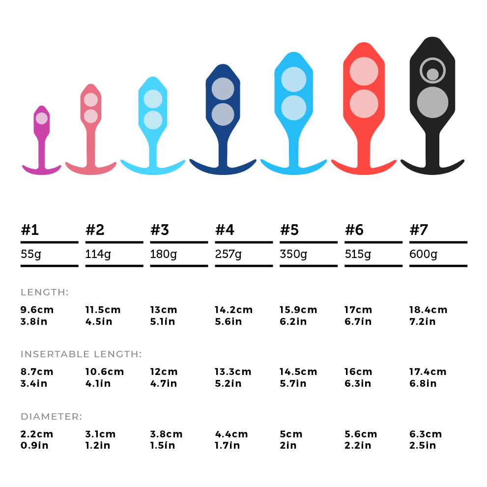 b-Vibe Snug Plug 7 Weighted - Black