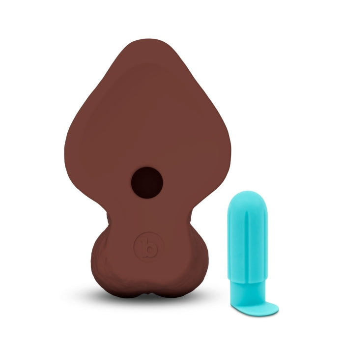 b-Vibe Slipskin Realistic Silicone Dildo - 10