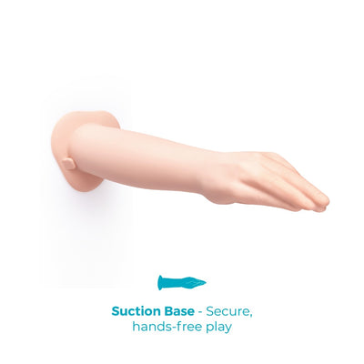 b-Vibe 16.5 Inch Silicone Hand Fisting Dildo with Suction Base