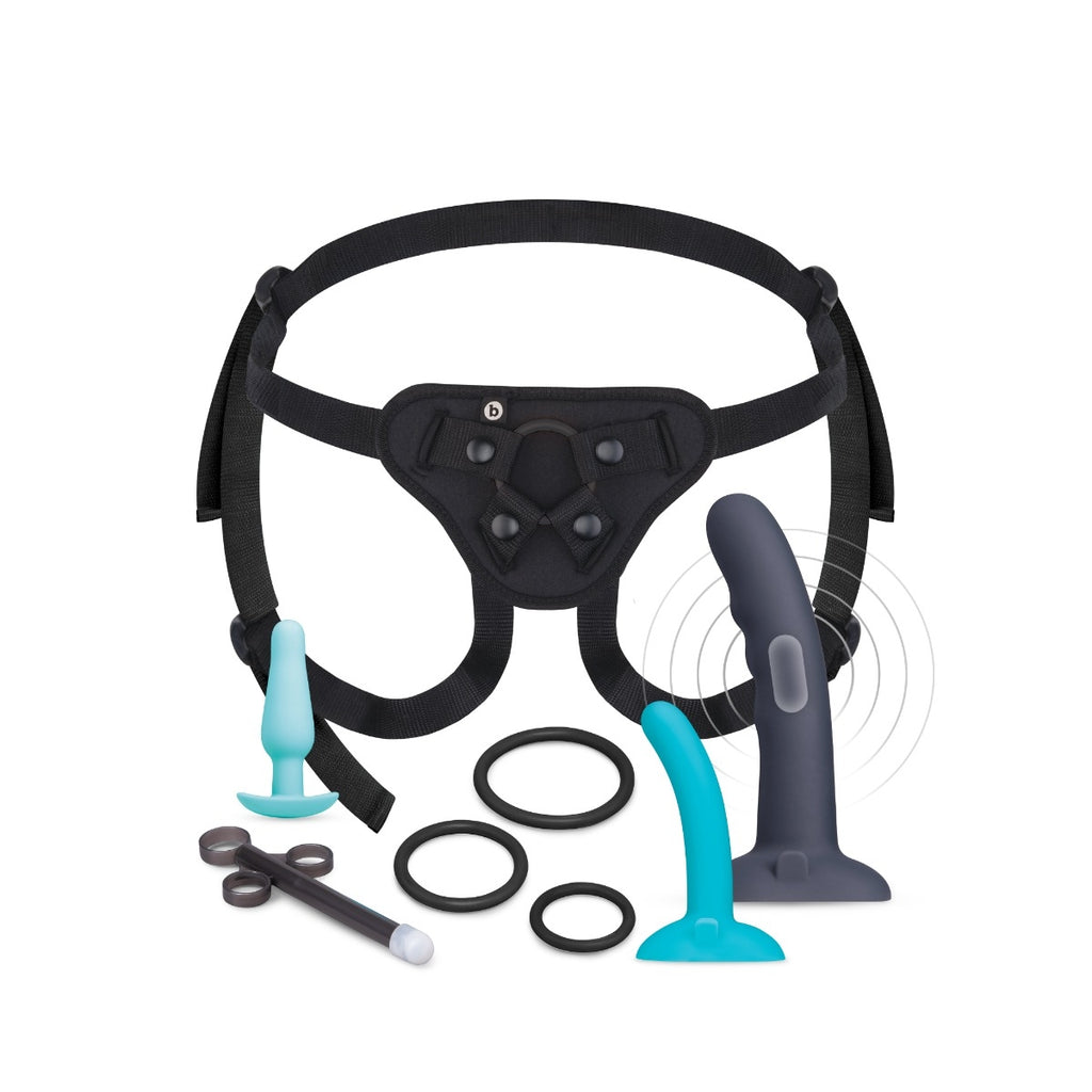 b-Vibe Strap-It-On Anal Training Kit