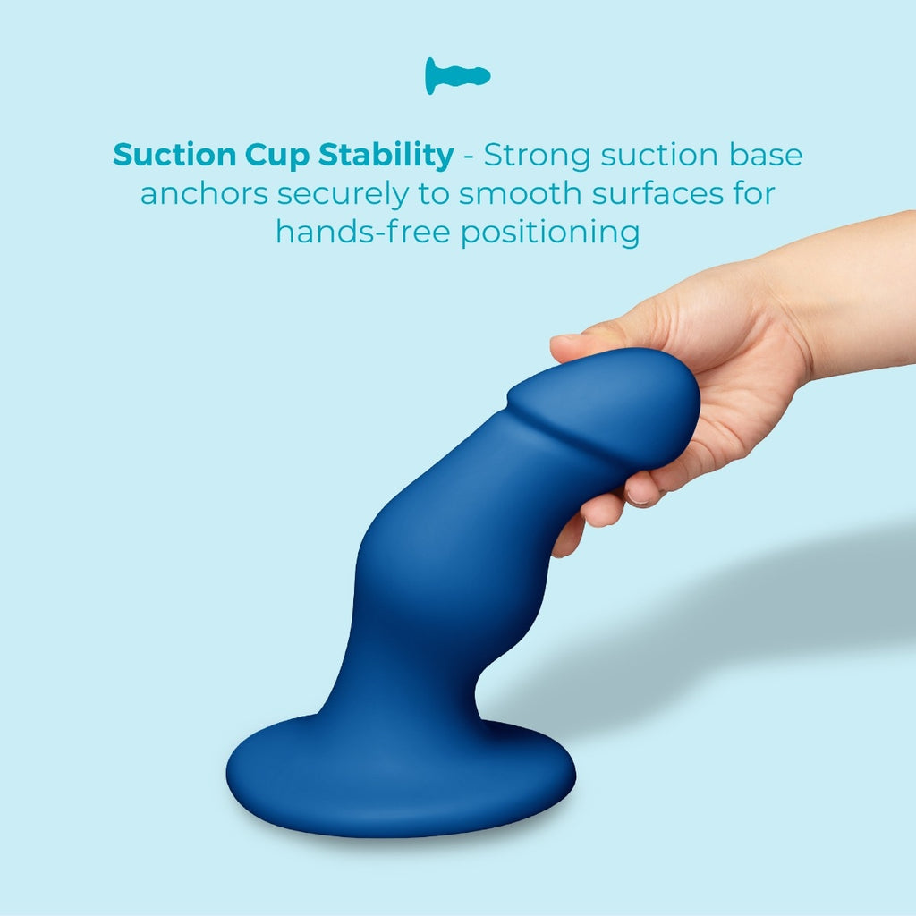 b-Vibe Gape 8.25 Inch Bulbous XXL Dildo with Suction Cup