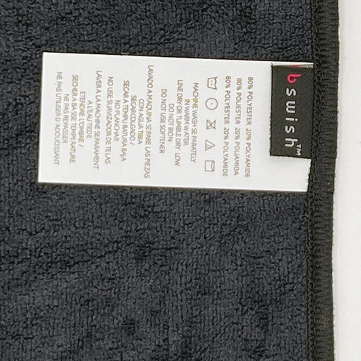 After-Sex Microfiber Towel in Black