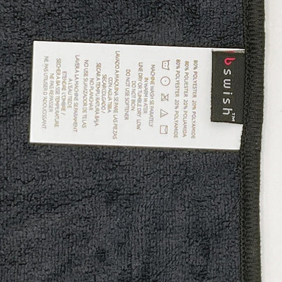 After-Sex Microfiber Towel in Black