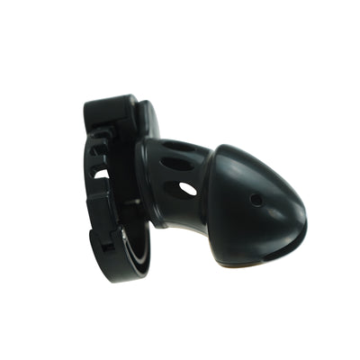 Red ABS Plastic Adjustable Ring Cock Cage Chastity Cage by Metal Pleasure Play