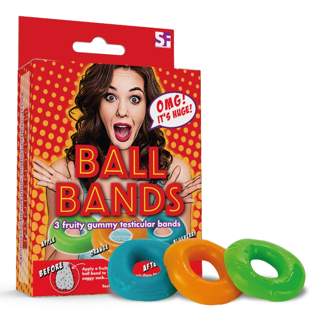 Ball Bands Delicious Edible Gummy Cock Rings