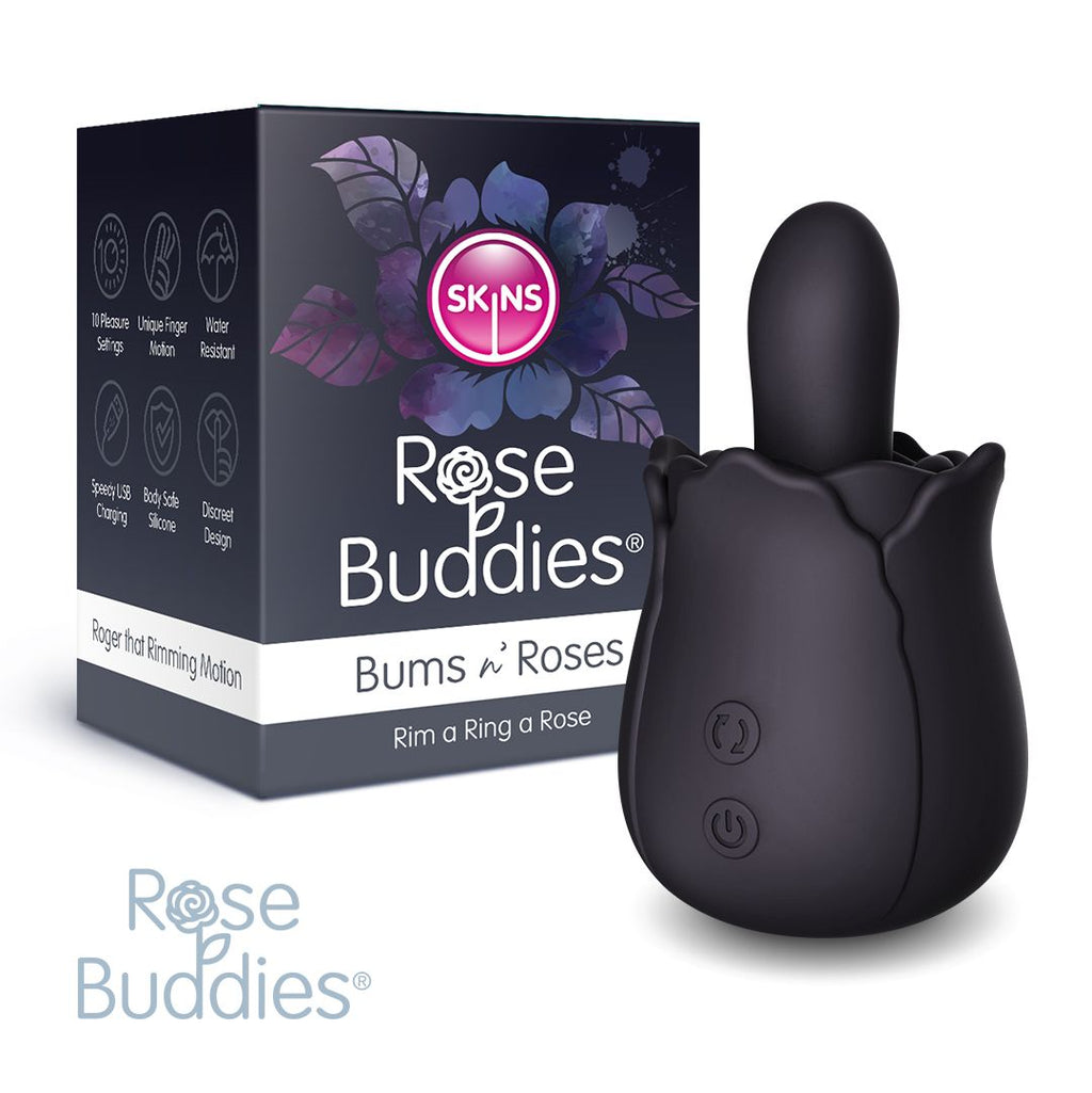 Skins Rose Buddies - The Bums N Roses, Black