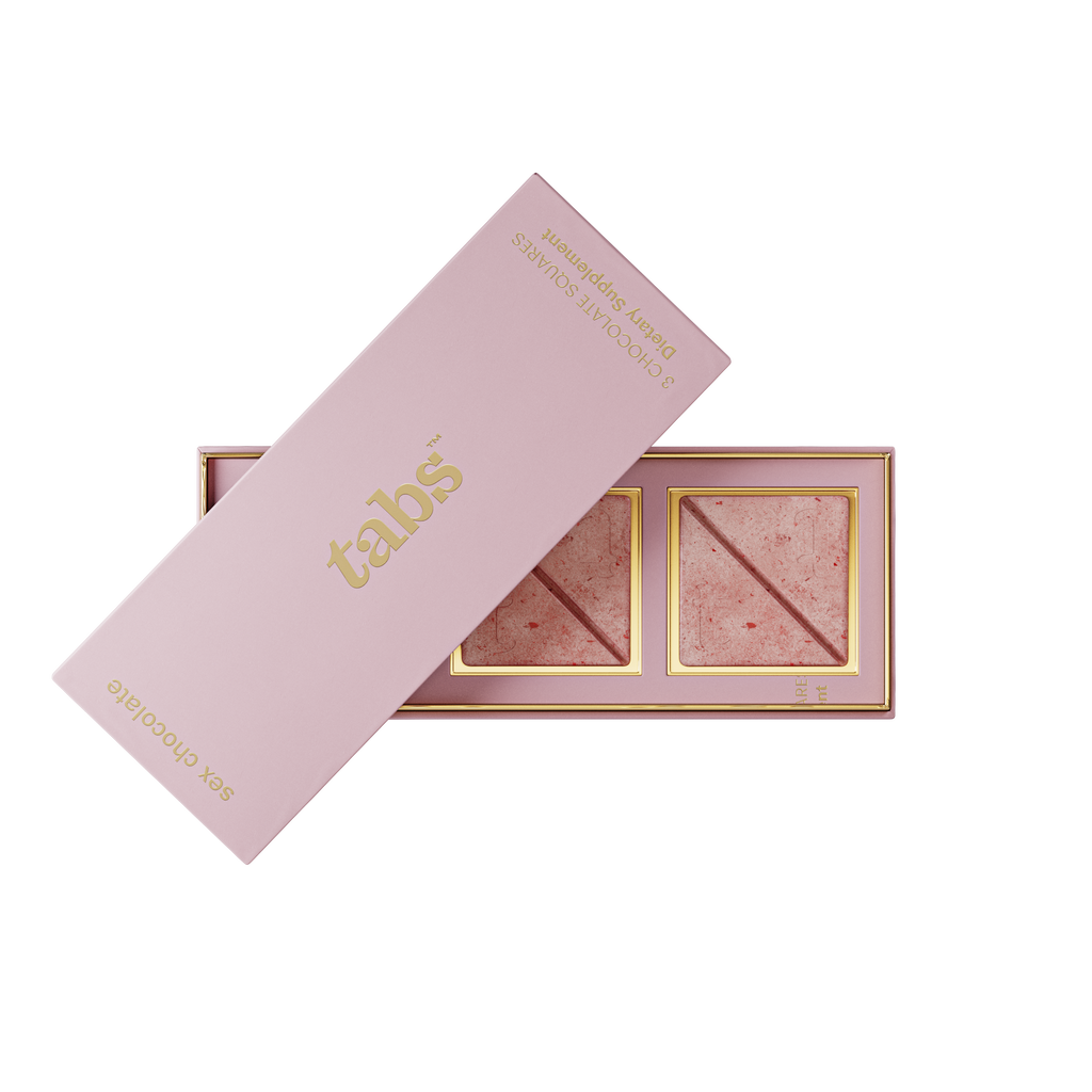 Tabs Sex Chocolate - Decadent Cherry Rose White Chocolate