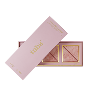 Tabs Sex Chocolate - Decadent Cherry Rose White Chocolate