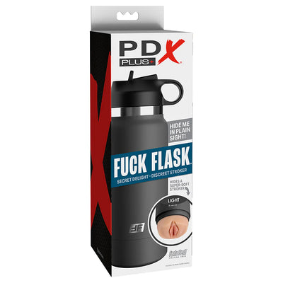 Fuck Flask Male Masturbator Stroker in Gray
