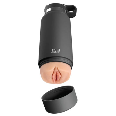 Fuck Flask Male Masturbator Stroker in Gray
