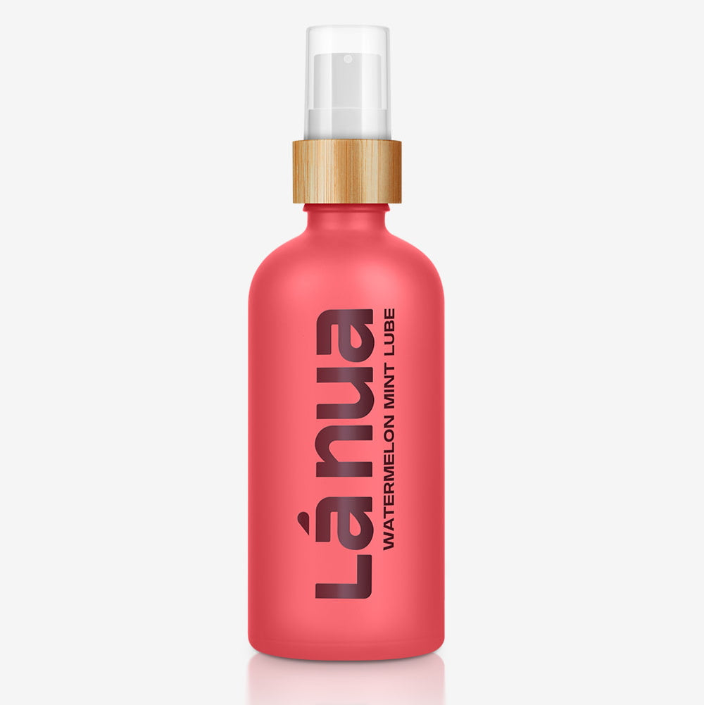 La Nua Watermelon Mint Flavored Water-Based Lube - 3.4oz