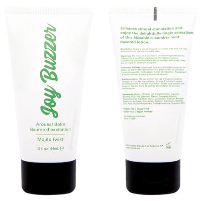 Joy Buzzer Clitoral Arousal Balm in Mojito Twist - 1.5 oz