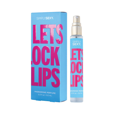 Simply Sexy Lets Lock Lips Pheromone Perfume Spray, .3oz
