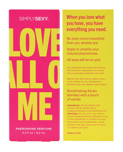 Simply Sexy Love All Of Me Pheromone Perfume Spray, .3oz