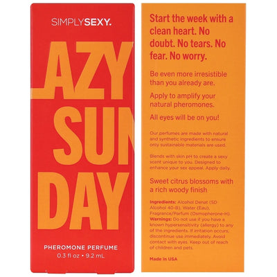 Simply Sexy Lazy Sunday Pheromone Perfume 0.3oz