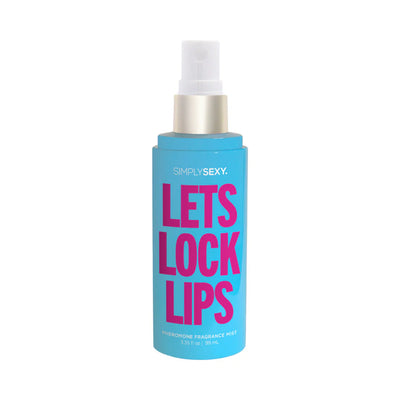 Simply Sexy Let's Lock Lips Pheromone Body Mist 3.35oz