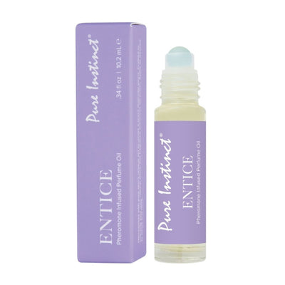 Pure Instinct Entice Roll-On Pheromone Perfume, 0.34oz
