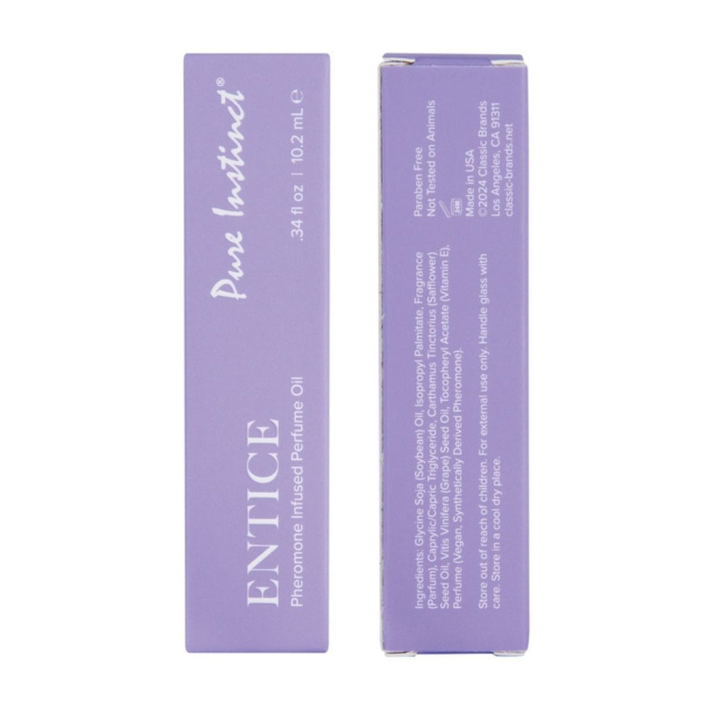 Pure Instinct Entice Roll-On Pheromone Perfume, 0.34oz