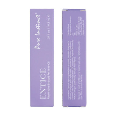 Pure Instinct Entice Roll-On Pheromone Perfume, 0.34oz